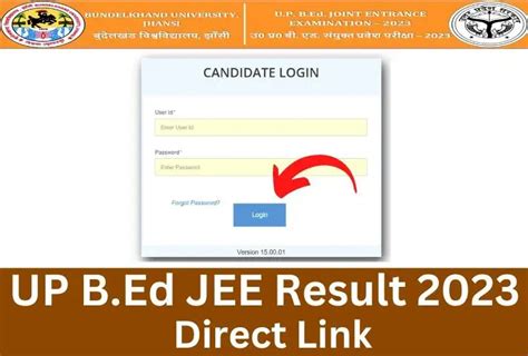 bu jhansi result 2023|UP B.Ed JEE 2023 result declared at bujhansi.ac.in; here’s direct .